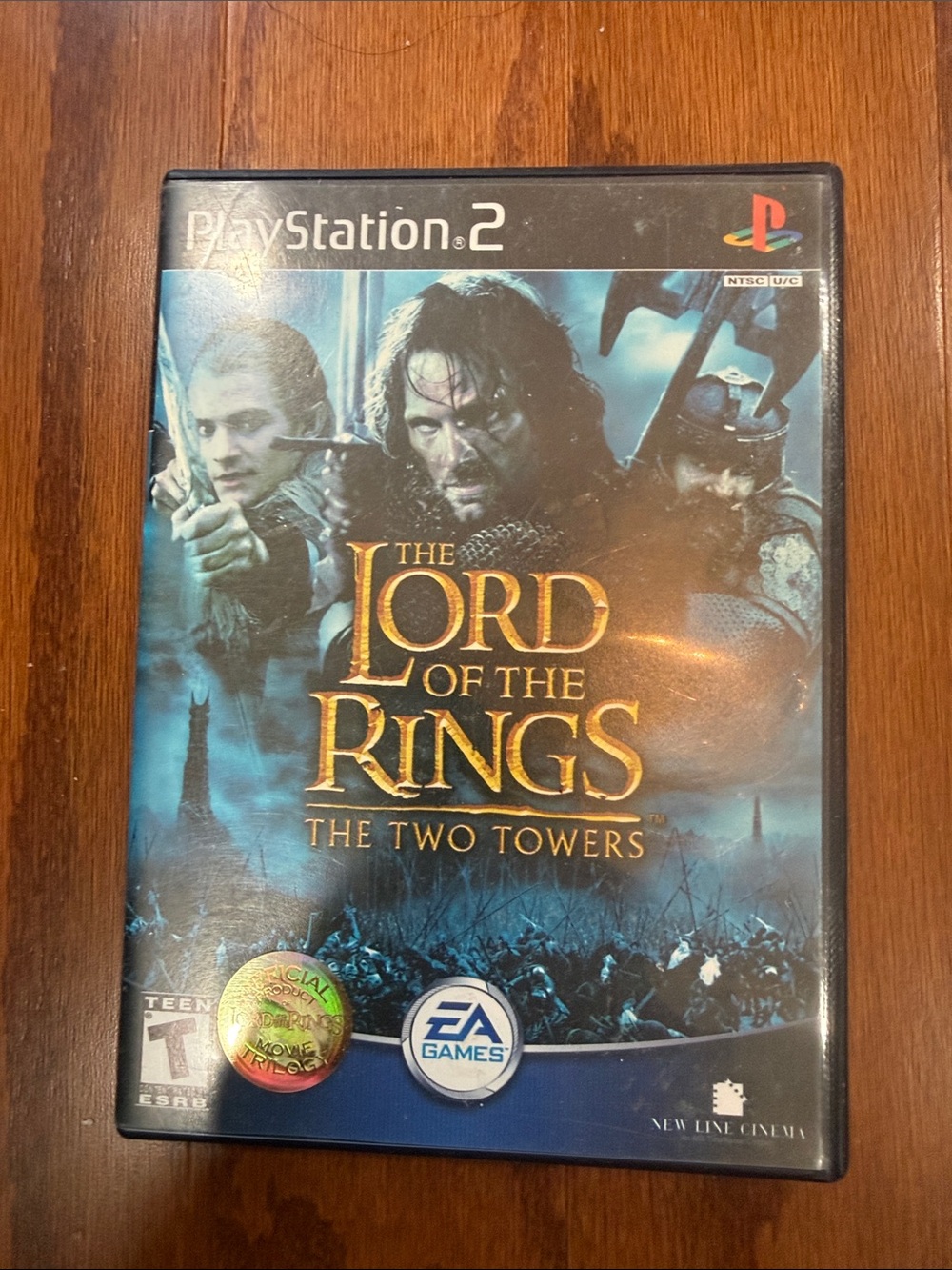 The Lord of the Rings The Two Towers PS2 PlayStation 2 Complete 2002